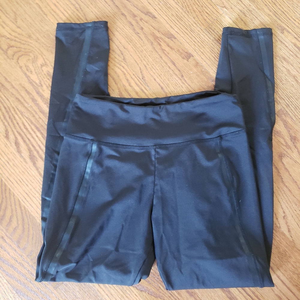 Cotton On Black Racing Stripe Leggings